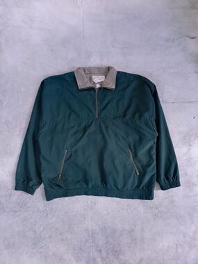 Vintage Apple Computer Think Different Logo Green Jacket